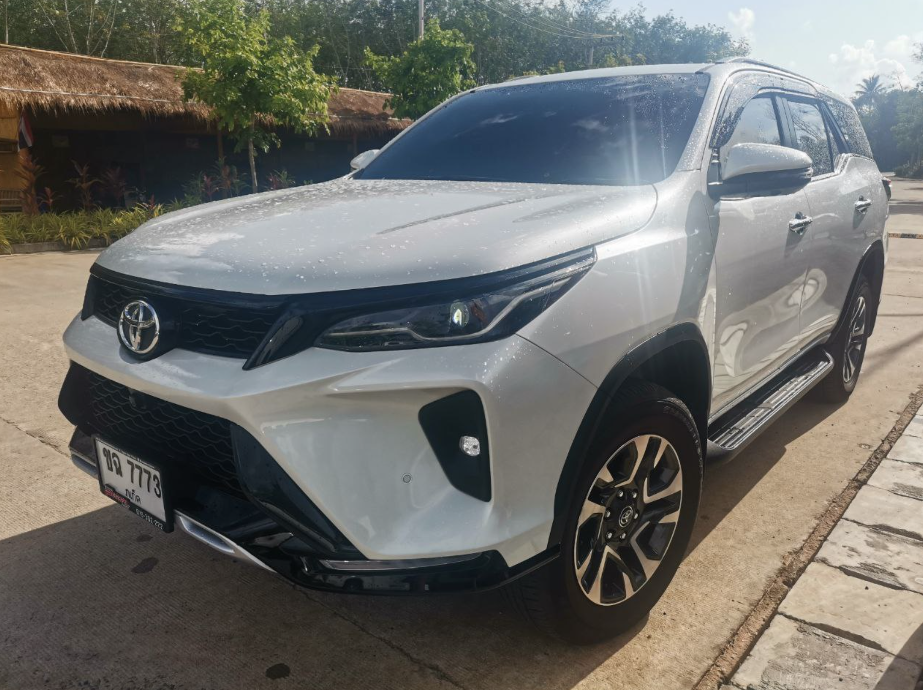 Toyota Fortuner White 2022 или аналог на Пхукете, Таиланд