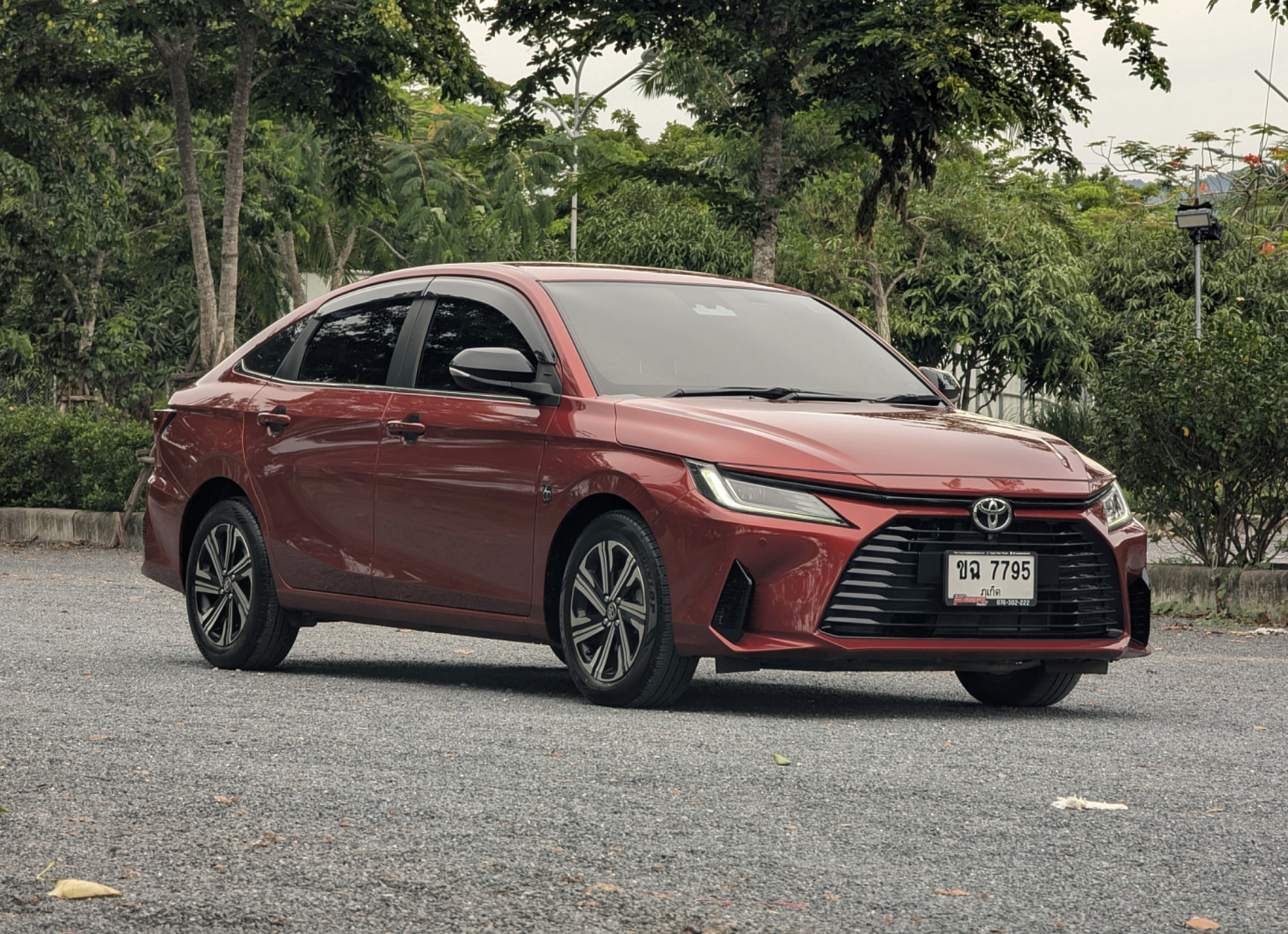 Toyota Yaris Ativ Red 2022 или аналог на Пхукете, Таиланд