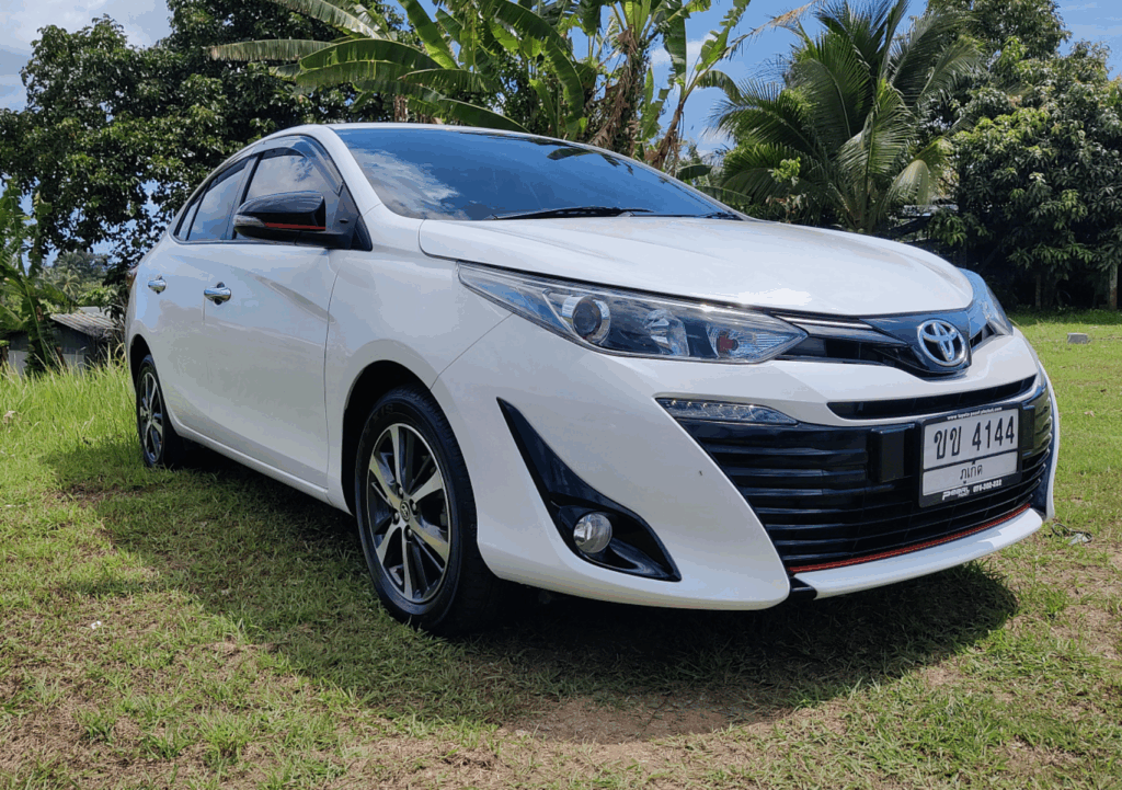 Toyota Yaris Ativ White 2018-2019 или аналог на Пхукете, Таиланд