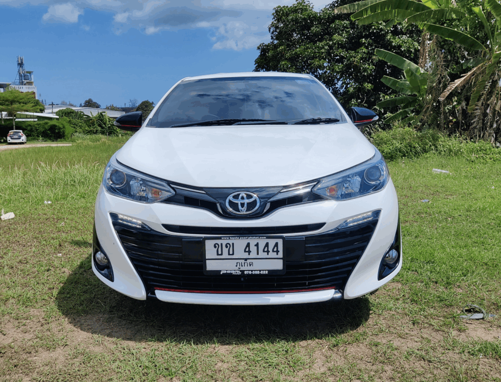 Toyota Yaris Ativ White 2018-2019 или аналог на Пхукете, Таиланд