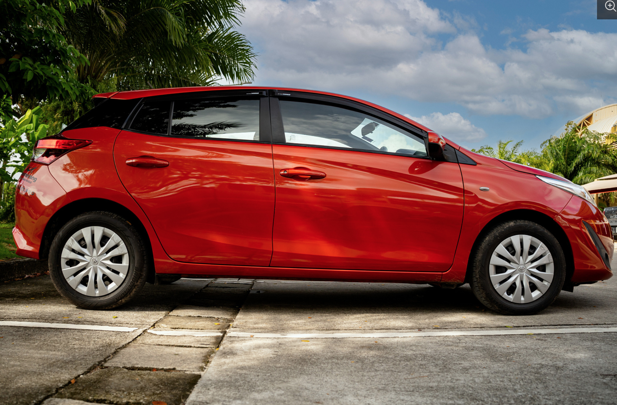 Toyota Yaris Orange 2018 или аналог на Пхукете, Таиланд
