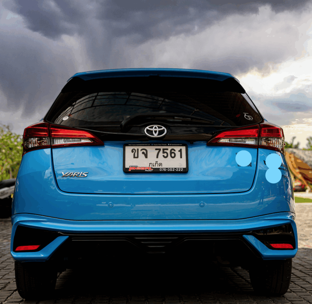 Toyota Yaris Blue 2022 или аналог на Пхукете, Таиланд