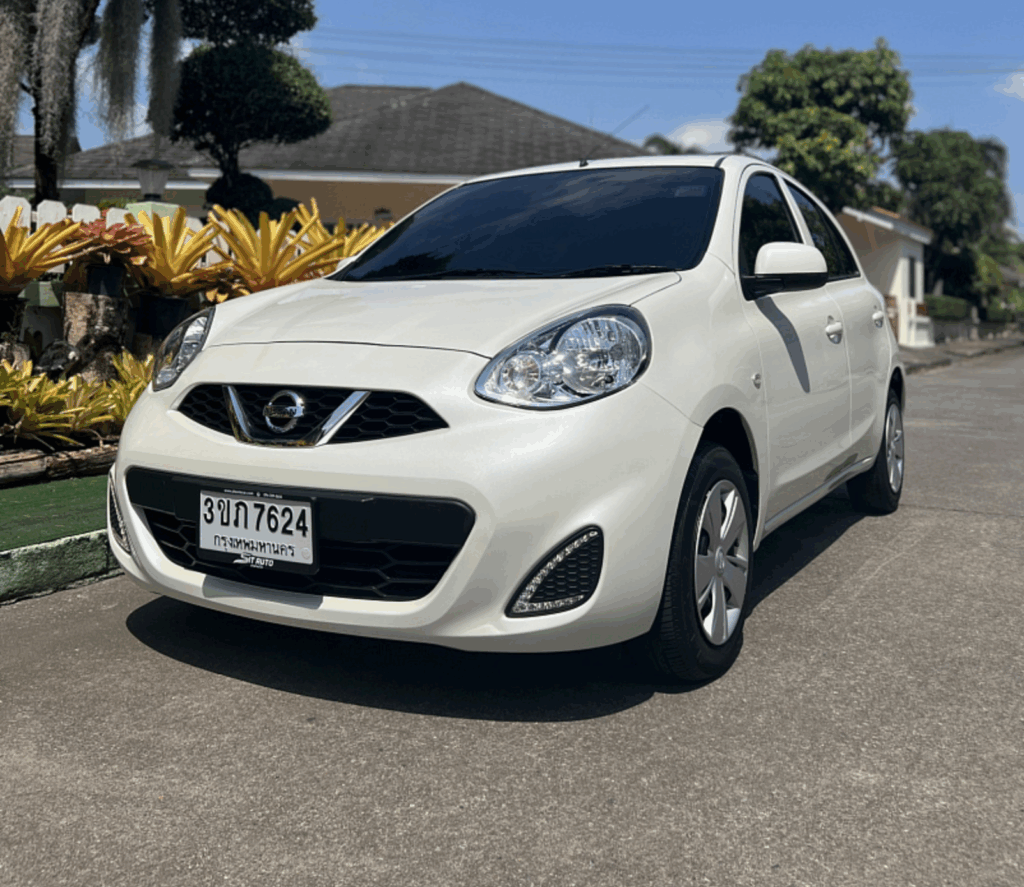 Nissan March White 2021 или аналог на Пхукете, Таиланд