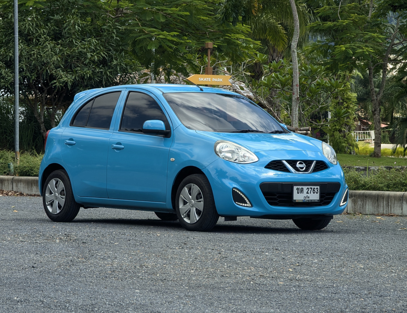 Nissan March Blue 2019 или аналог на Пхукете, Таиланд