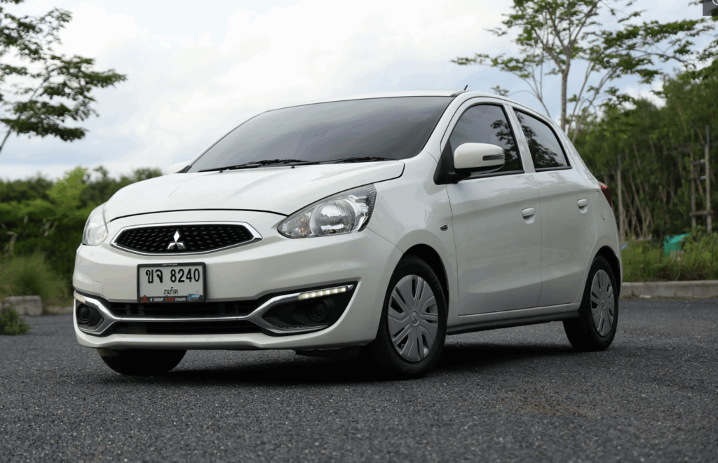 Mitsubishi Mirage White 2018 или аналог на Пхукете, Таиланд