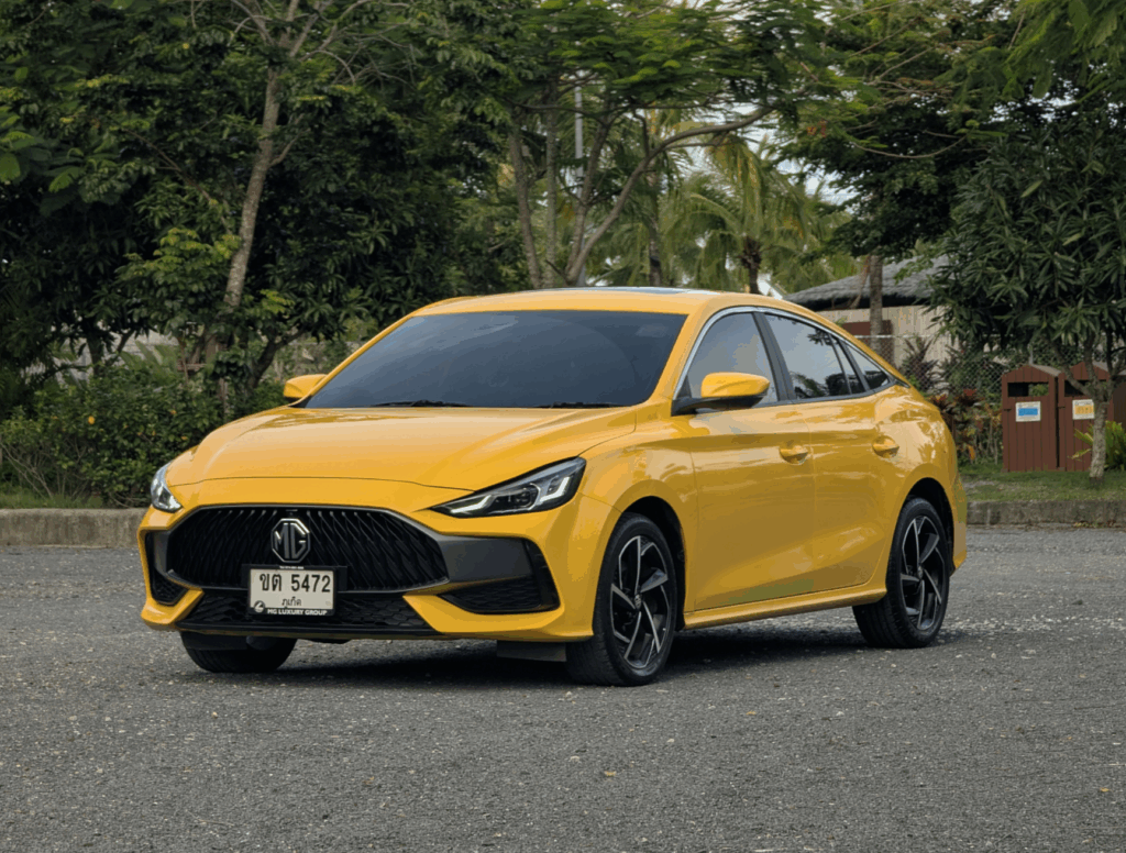 MG 5 Sunroof Yellow 2022 или аналог на Пхукете, Таиланд