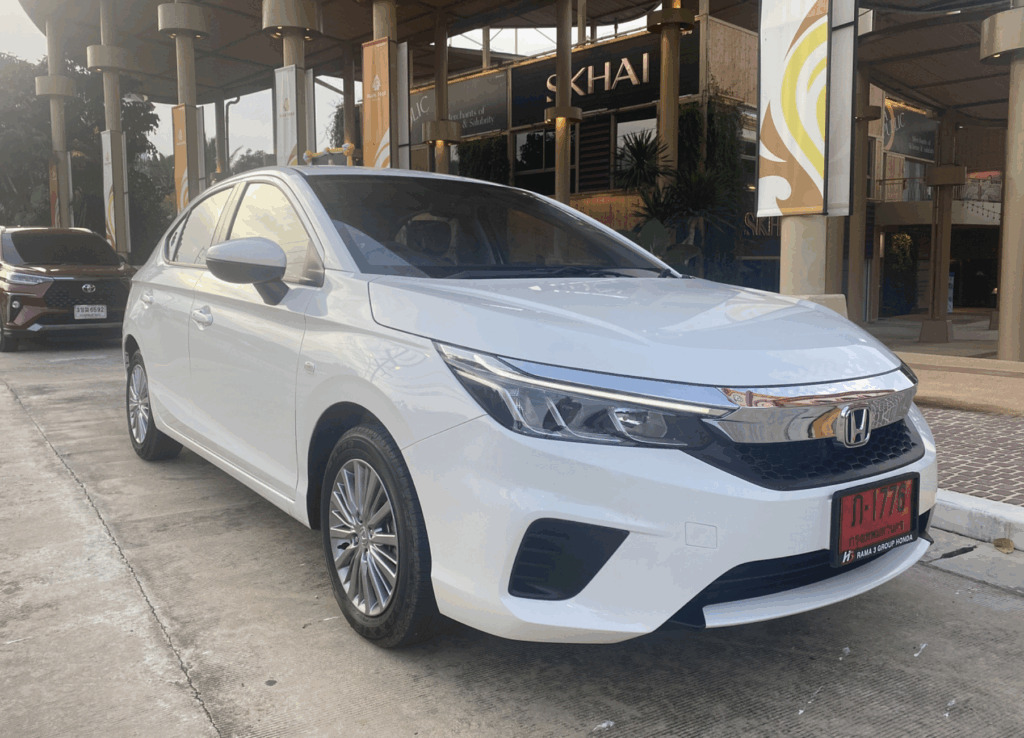 Honda City White 2022 или аналог на Пхукете, Таиланд