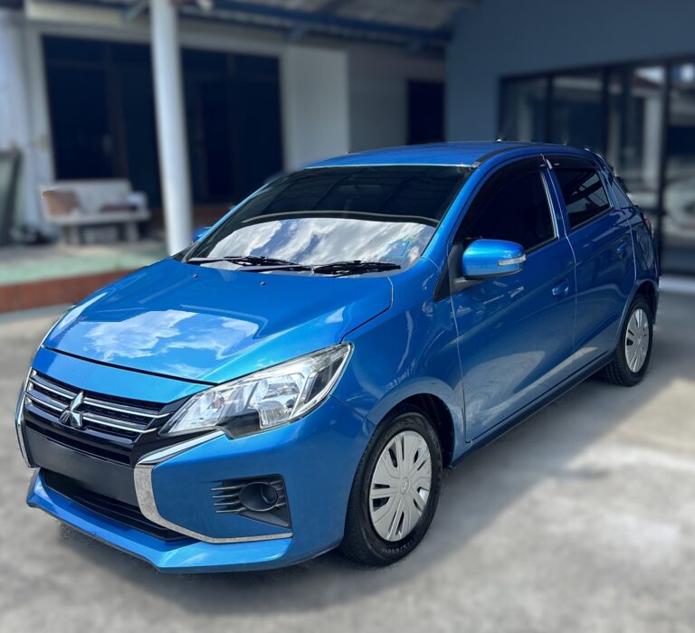 Mitsubishi Mirage Blue 2019-2021 или аналог в Паттайе, Таиланд