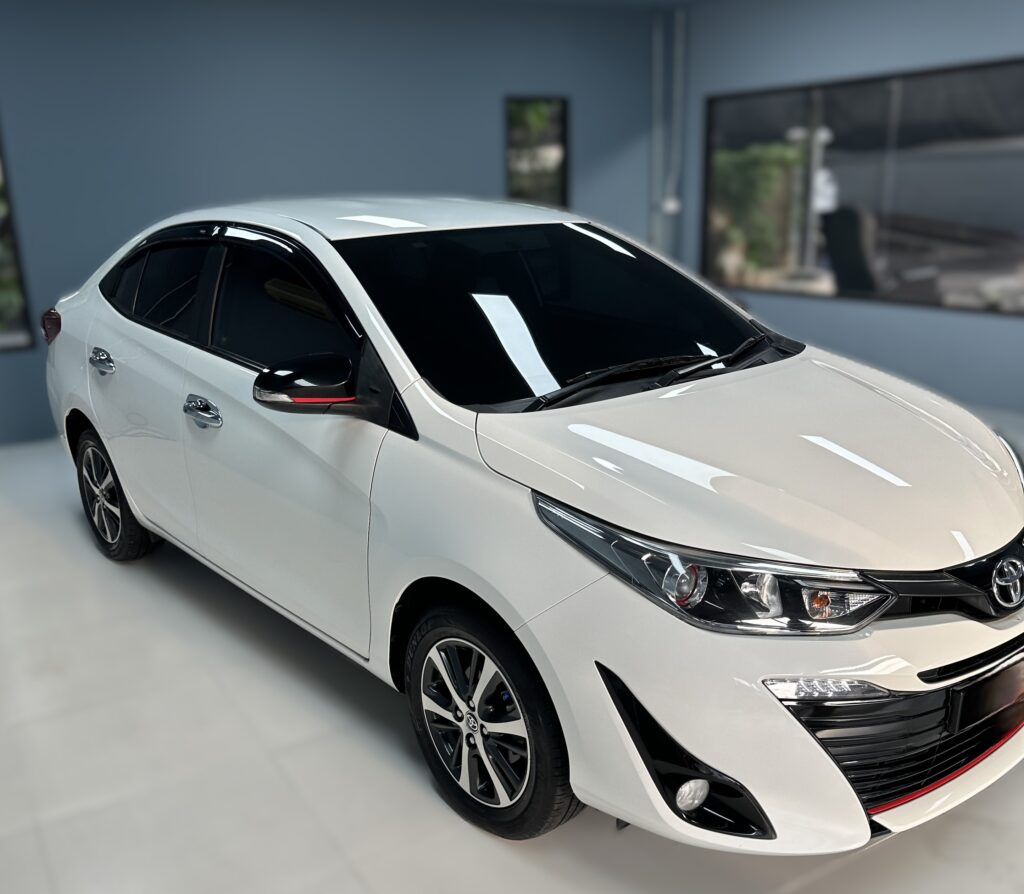 Toyota Yaris Ativ S+ White 2018-2021 или аналог в Паттайе, Таиланд