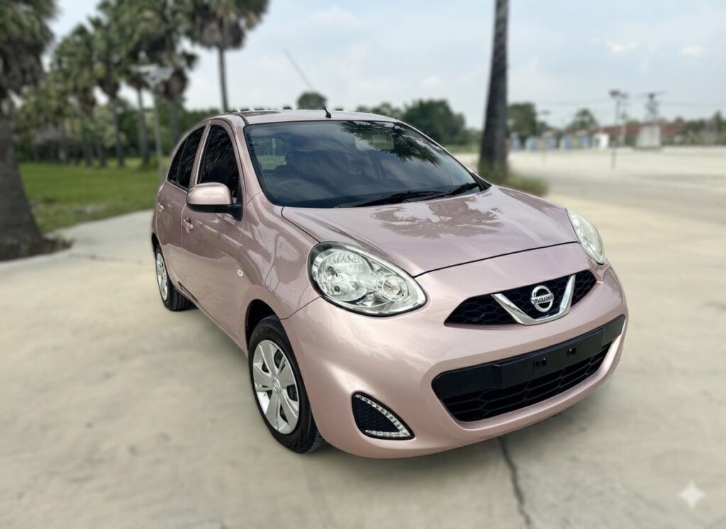 Nissan March Pink 2019-2020 или аналог в Паттайе, Таиланд