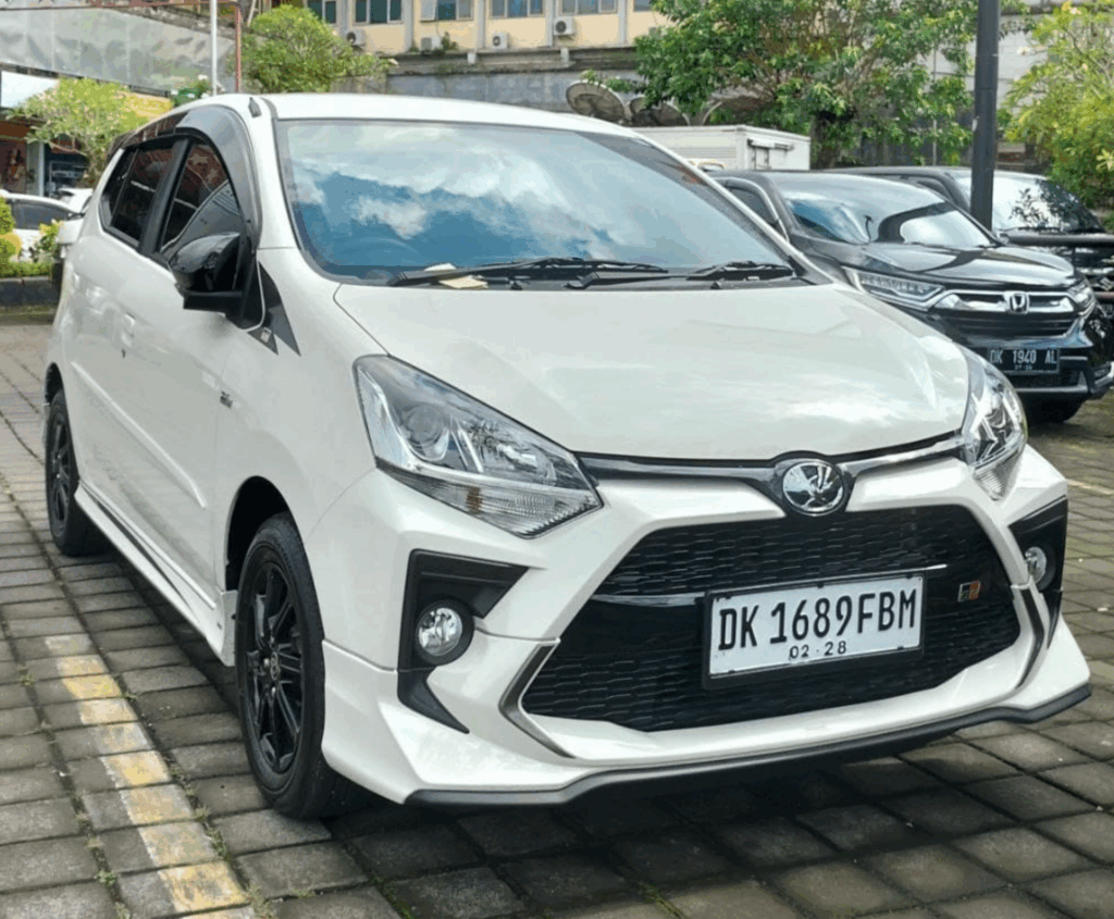 TOYOTA AGYA AT 1.2L, 2023-2024 или аналог в Денпасаре, Бали