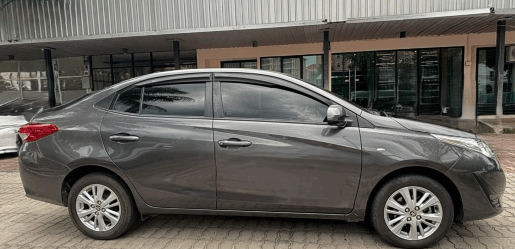 Toyota Yaris Ativ Grey 2018-2021 или аналог в Паттайе, Таиланд