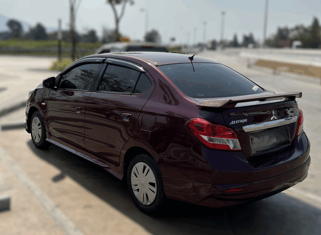 Mitsubishi Attrage Red 2016-2018 или аналог в Паттайе, Таиланд