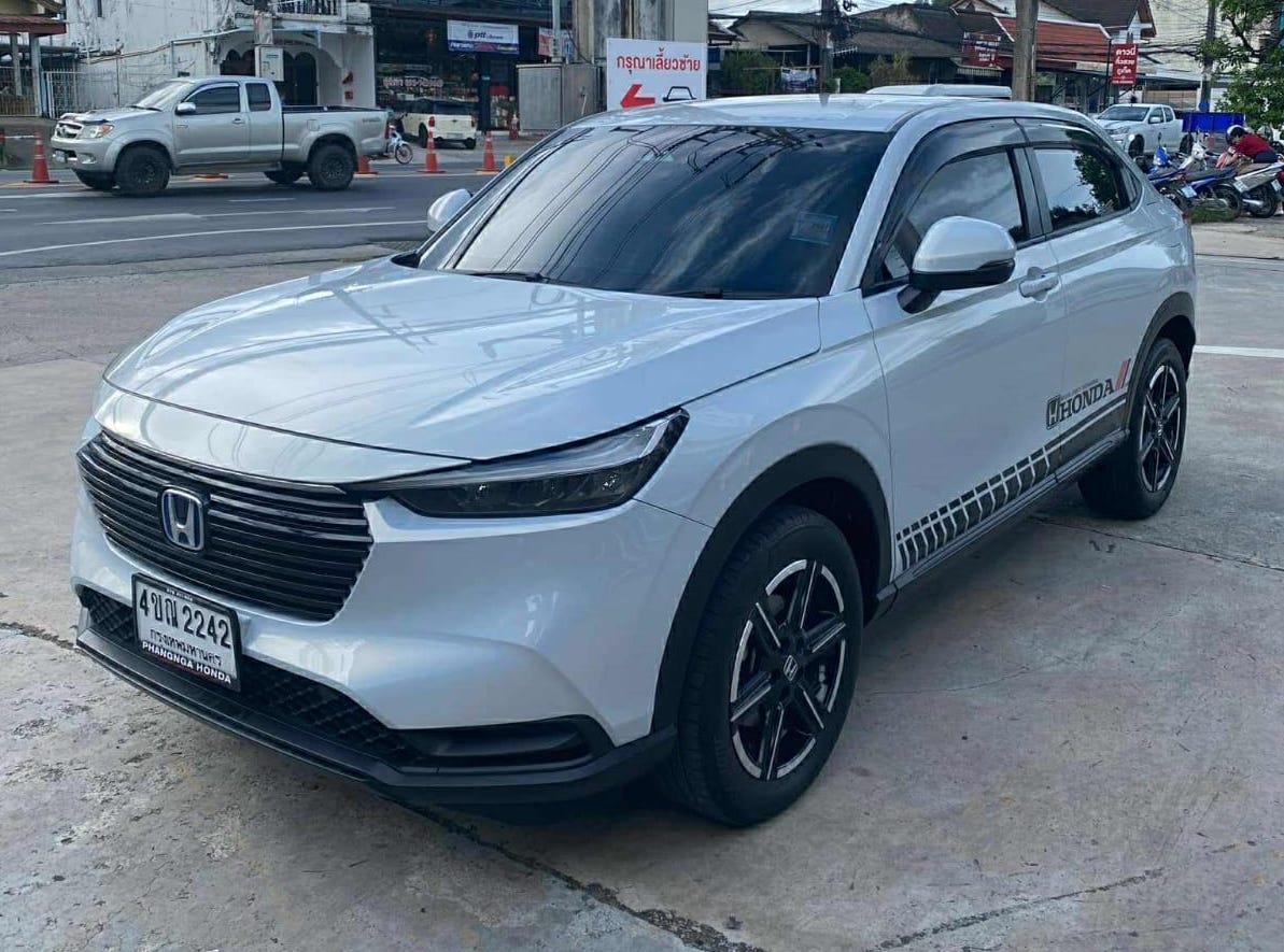 Honda HRV гибрид 2023-2024 или аналог на Пхукете, Таиланд