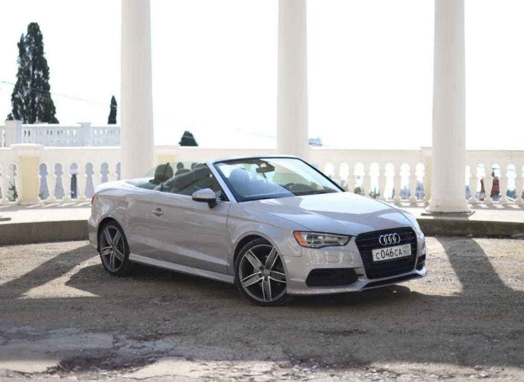 Audi S3 кабриолет красный 2017-2019 или аналог в Новом Афоне, Абхазия