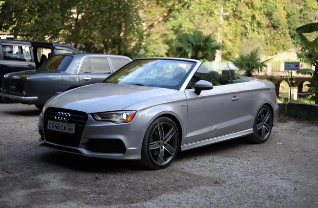 Audi S3 кабриолет красный 2017-2019 или аналог в Новом Афоне, Абхазия