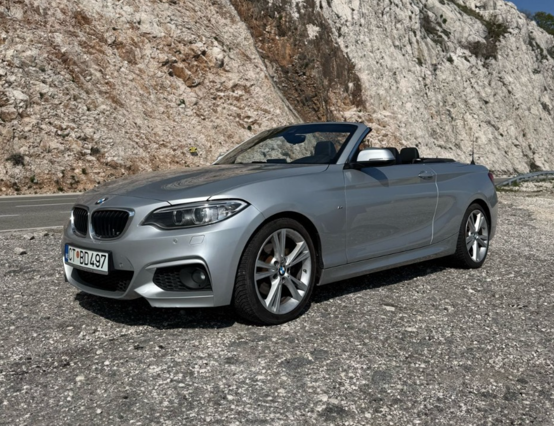 BMW 2 кабриолет дизель 2018 год или аналог в Черногории