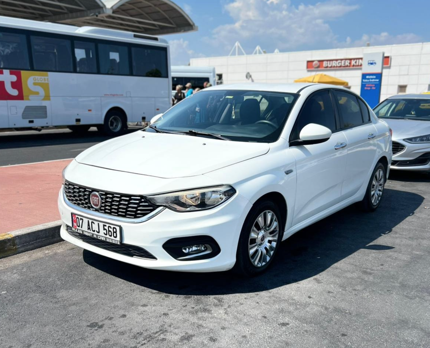 Fiat Egea Дизель Автомат 2015-2017 или аналог в Анталии, Турция