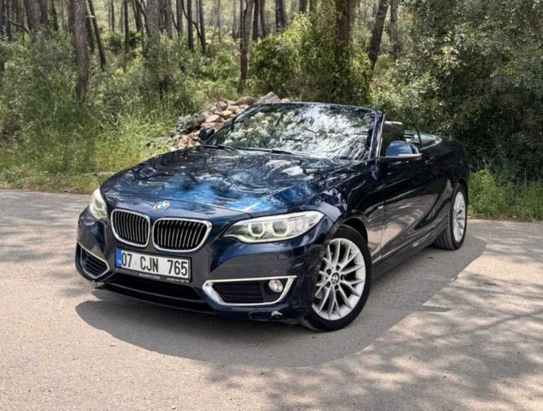 BMW 218 кабриолет 2017-2019 или аналог в Анталии, Турция