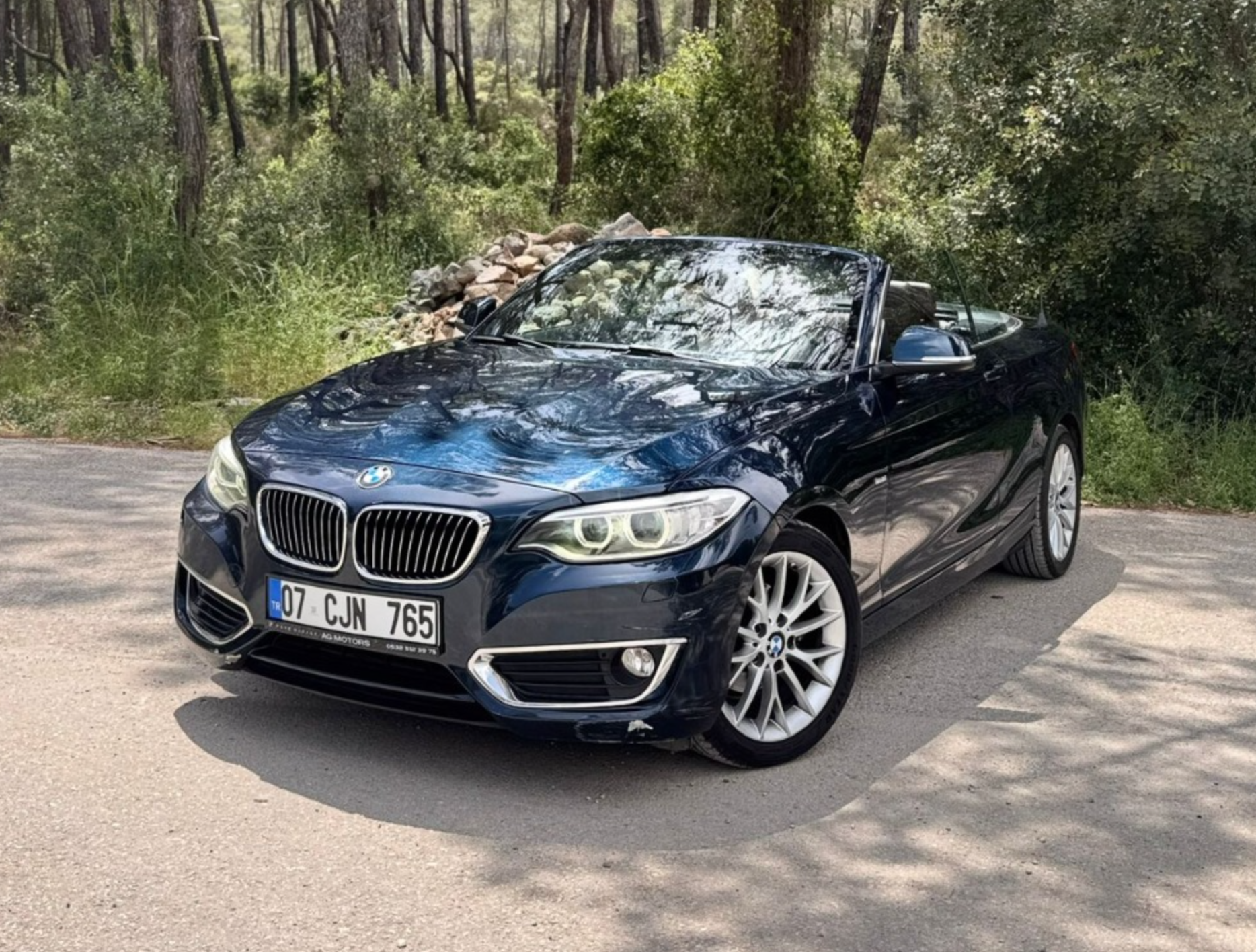 BMW 218 кабриолет 2017-2019 или аналог в Анталии, Турция