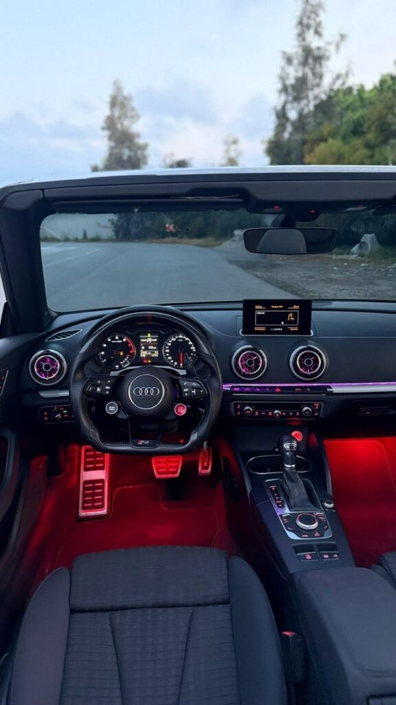 AUDI A3 тюнинг кабриолет 2017-2020 в Анталии, Турция
