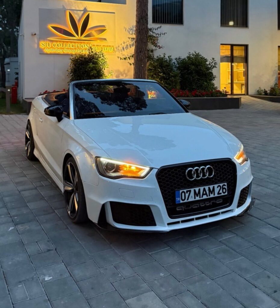AUDI A3 тюнинг кабриолет 2017-2020 в Анталии, Турция