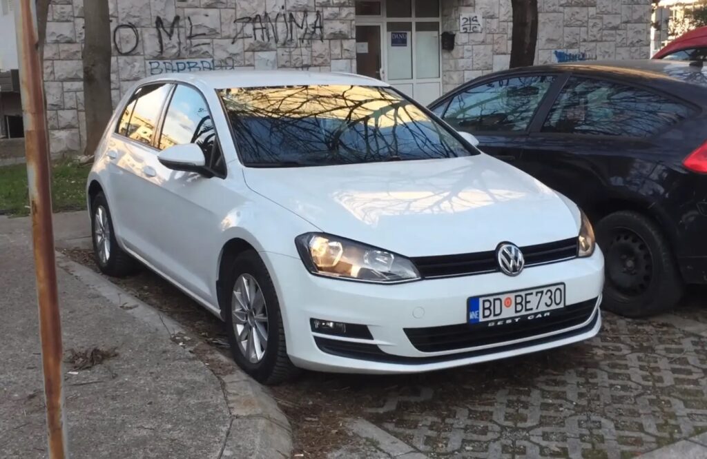 VW Golf7 2014-2016 автомат дизель или аналог в Тивате, Черногория