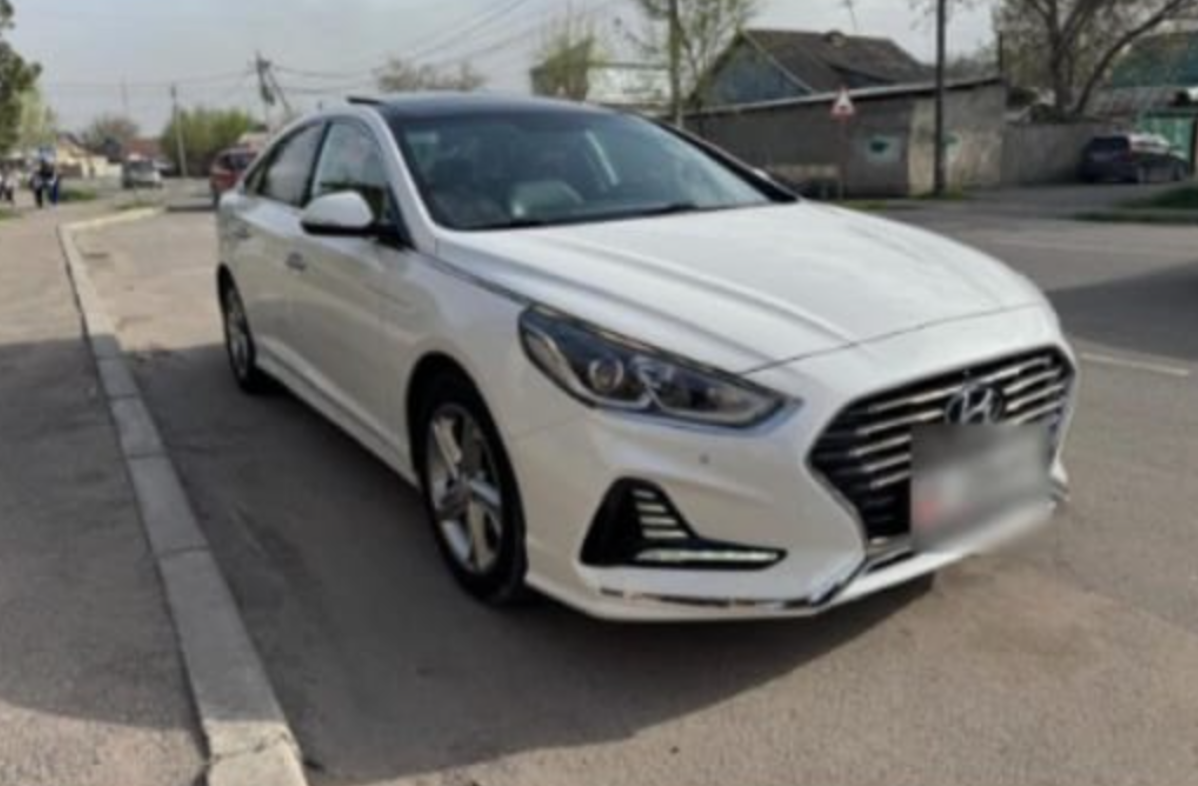 HYUNDAI SONATA NEW RISE на газу 2017-2019 или аналог в Бишкеке, Кыргызстан