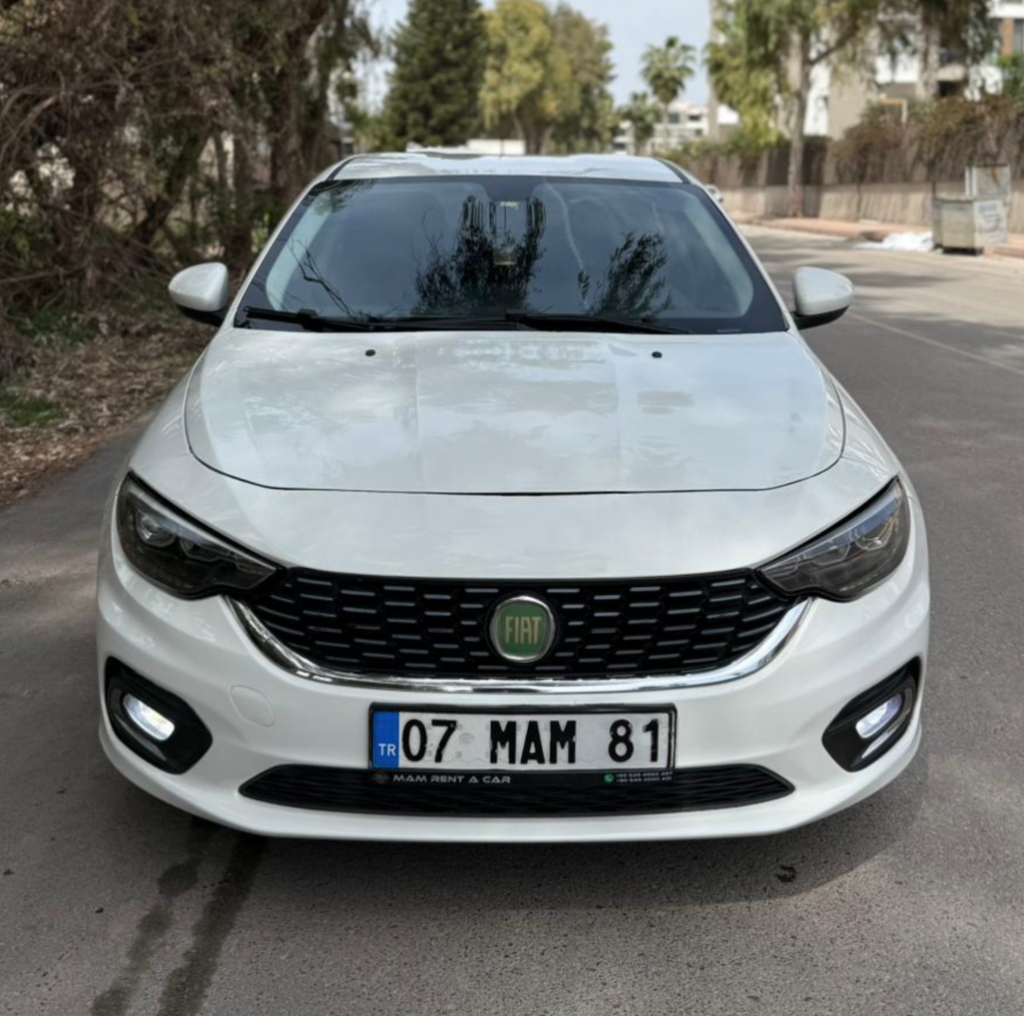 Fiat Egea автомат дизель 2020-2021 или аналог в Анталии, Турция